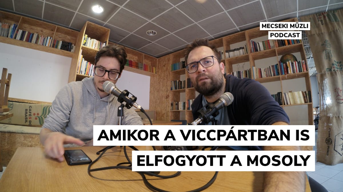 Amikor a viccpártban is elfogyott a mosoly